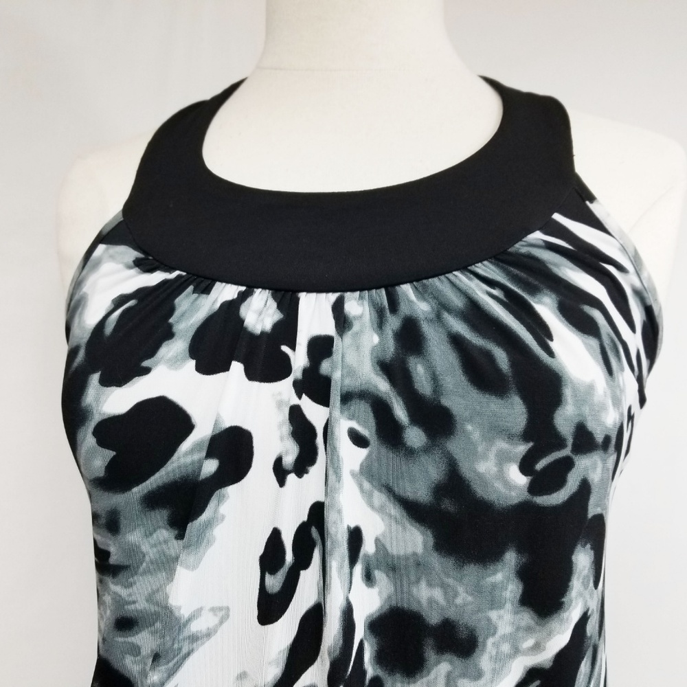 iz Byer California Sleeveless Black, White & Gray - Picture 2 of 8